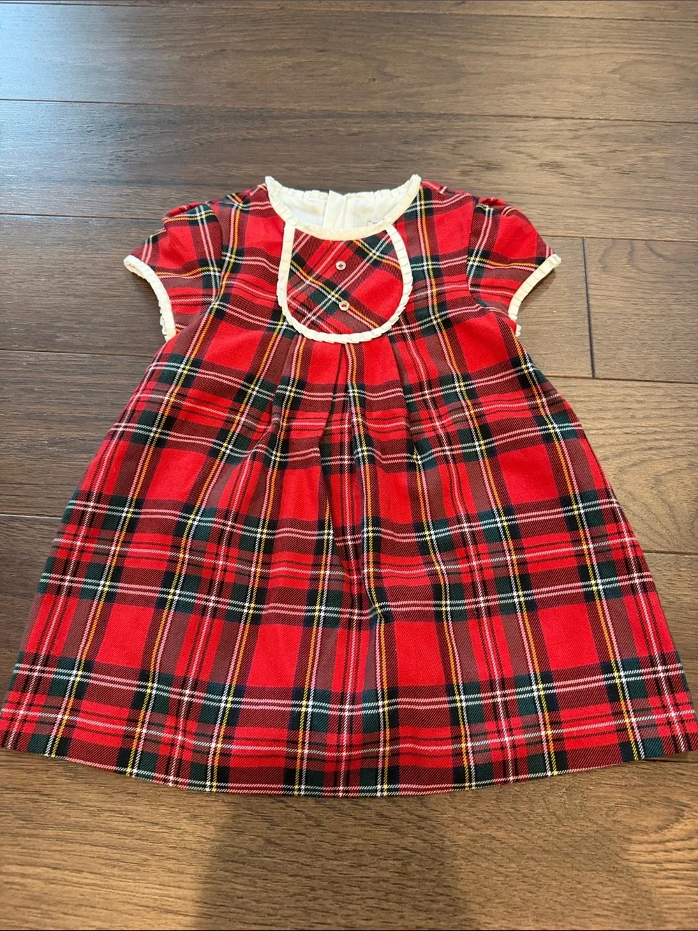 Mayoral Christmas Plaid Toddler Girl Dress Size 18 Months / 86cm - C36-202